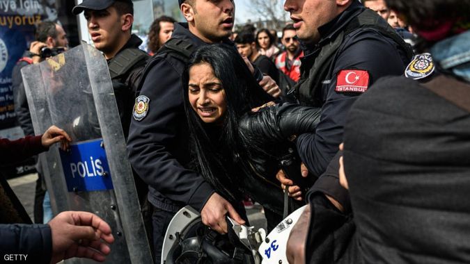 قمع أردوغان- اعتقال