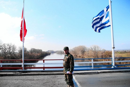 الحدود بين اليونان وتركيا