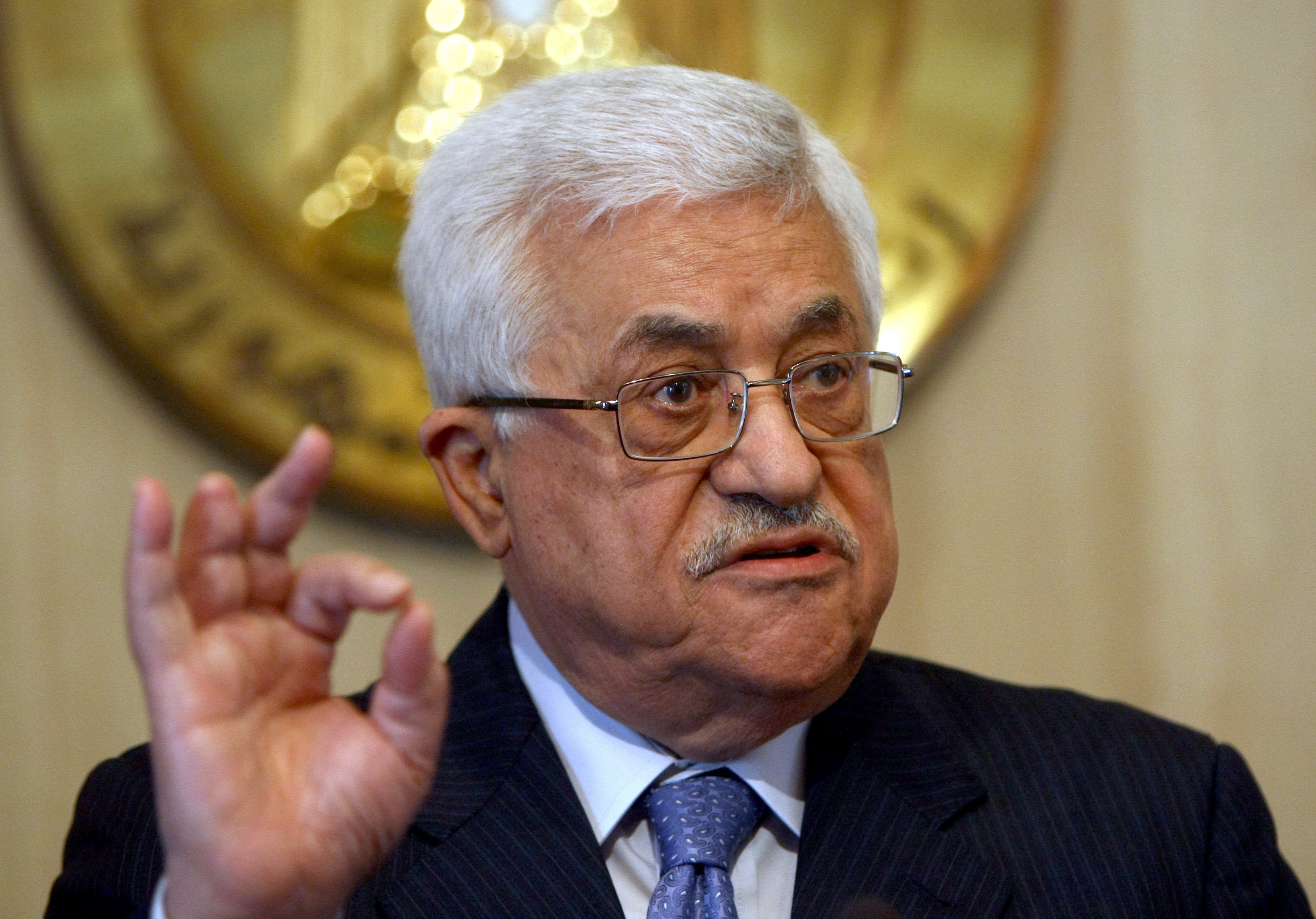 الرئيس الفلسطيني عباس مازن