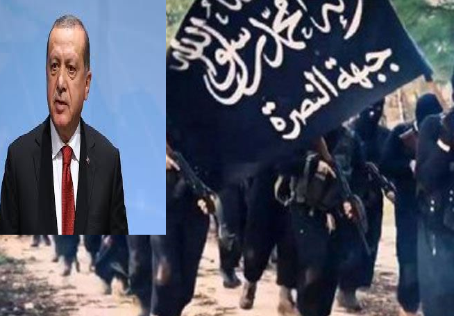 أردوغان وجنود جبهة النصرة