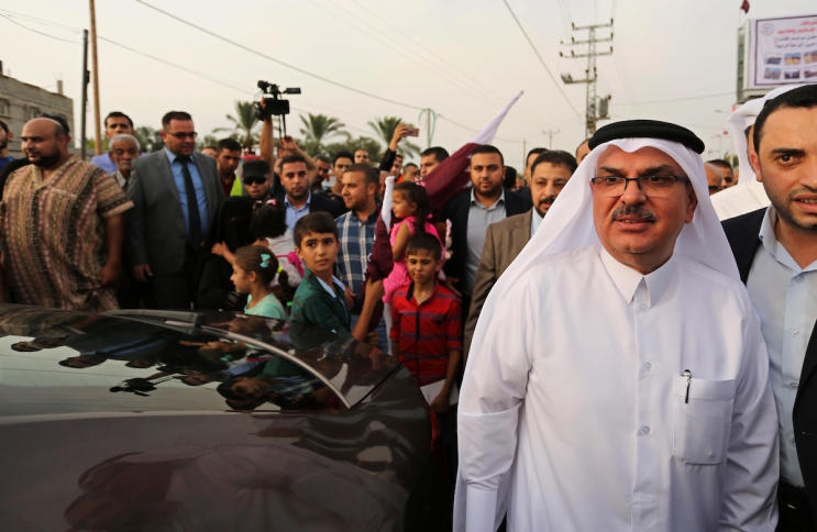 قطر ومشروع خط الكهرباء في الضفة