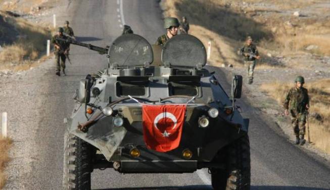 مدرعة للجيش التركي