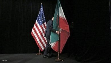 علم الولايات المتحدة وإيران