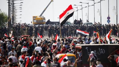 مواجهات بين قوات الأمن والمتظاهرين في مظاهرات العراق
