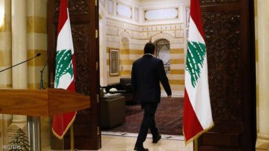 رئيس الوزراء اللبناني سعد الحريري عقب خطاب استقالته