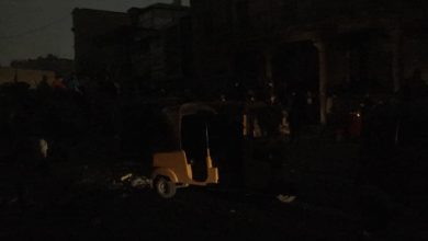 قطع الكهرباء عن شارع الرشيد وسط العاصمة بغداد