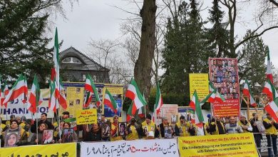 تظاهرات المعارضة الإيرانية في ألمانيا