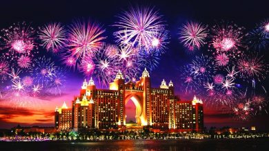 احتفالات دبي برأس السنة