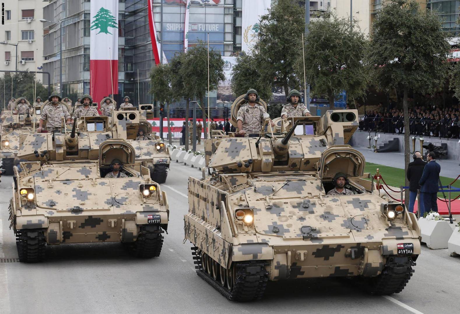 مدرعات الجيش اللبناني