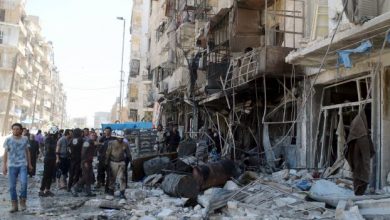 استهداف أحياء حلب
