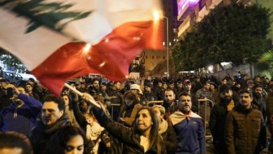 تظاهرات اللبنانيون