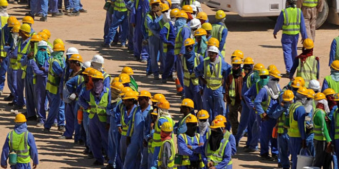 العمالة الوافدة في قطر