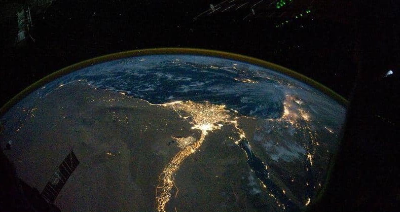 وكالة ناسا تلتقط صورة مضية لنهر النيل