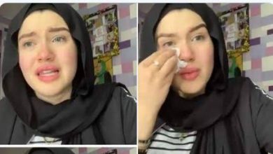 حنين حسام فتاة تيك توك تبكيي في فيديو لايفف