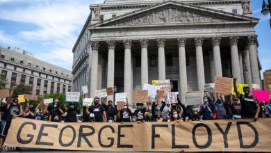 مظاهرات في أمريكا ضد مقتل جورج فلويد