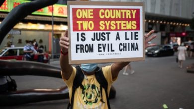 متظاهرى هونج كونج