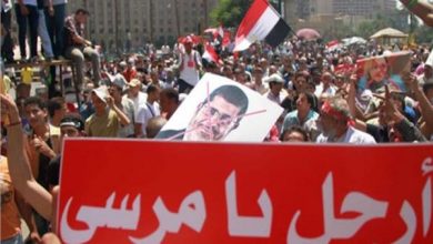 مظاهرات 30 يونيو في مصر وشعار أرحل يا مرسي