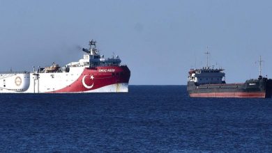 سفن تركية في البحر المتوسط