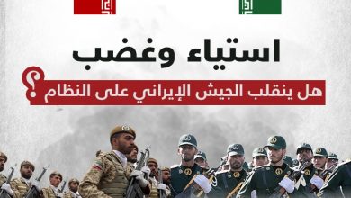 غضب واستياء الجيش الإيراني من النظام