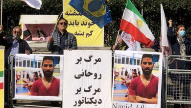مظاهرات للمعارضة الإيرانية ضد إعدام نويد أفكاري