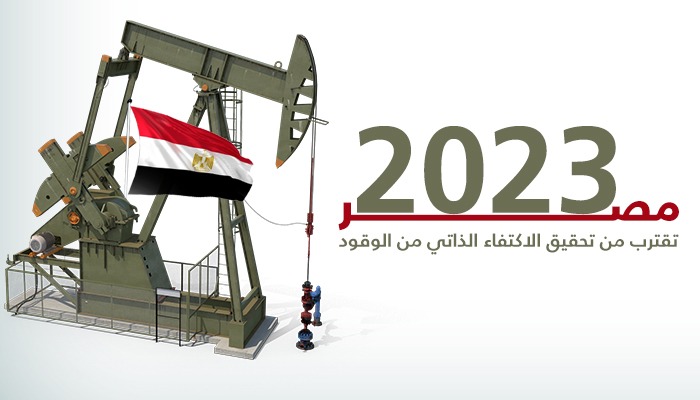 إنفوجراف مصر 2023 تلامس الاكتفاء الذاتي من الوقود صوت الدار