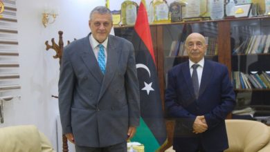 رئيس-مجلس-النواب-الليبي-يلتقي-المبعوث-الأممي-لدى-ليبيا