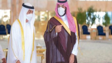 ولي العهد السعودي والشيخ محمد بن زايد في الرياض