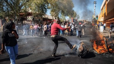 العنف في جنوب إفريقيا