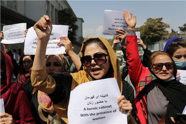 تظاهرات نسائية في كابول